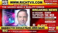 Rich TVX News Break: The Saudis Need a Reality Check
